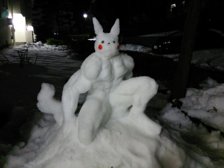 Illustration for article titled Snow Pikachu Evolves into a Macho Hunk